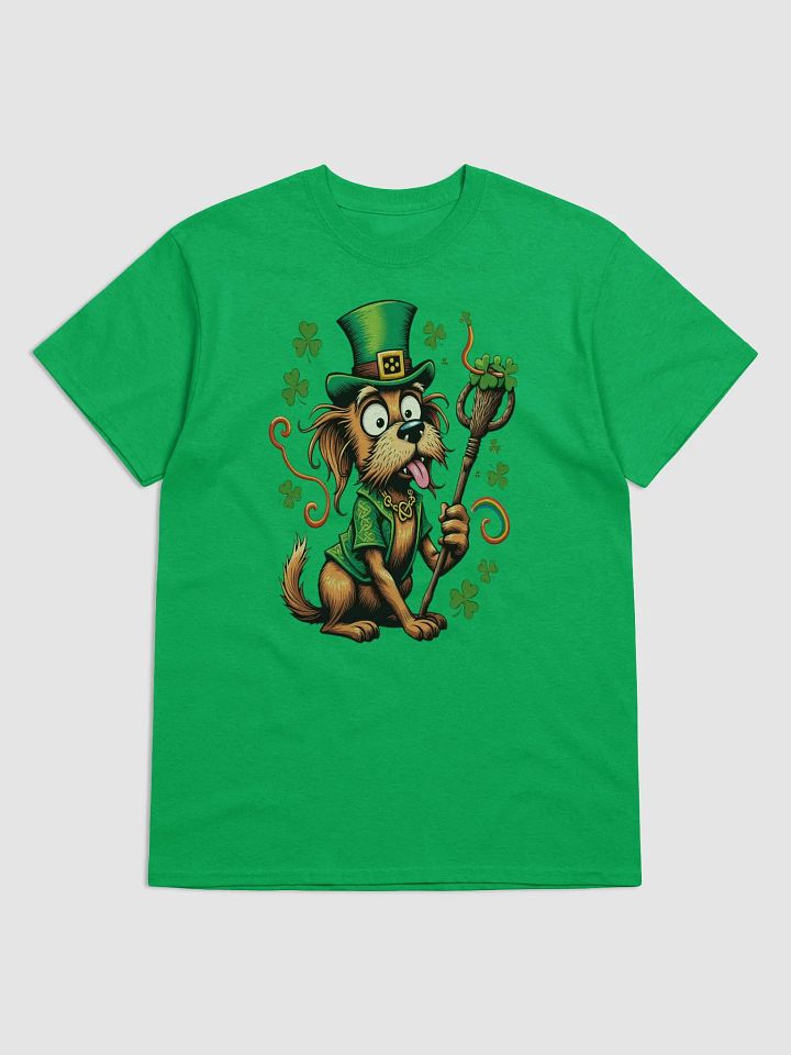 Lucky and Lit St. Patrick's Day T-Shirt – Funny Irish Dog Design product image (2)
