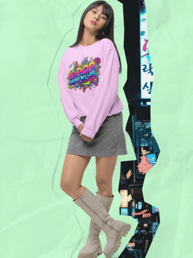 K-Pop Saved My Life Korea Style Keep Warm Sweatshirt product image (2)
