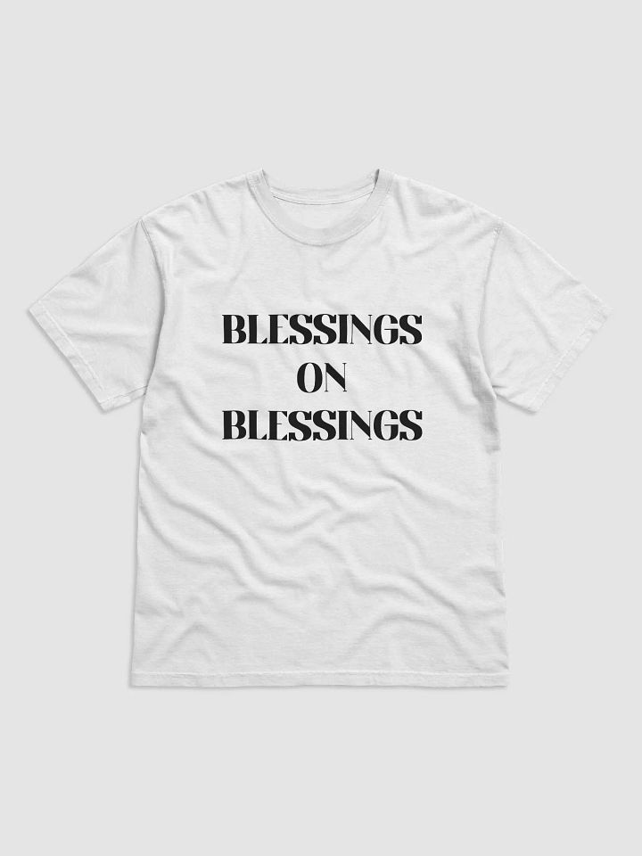BLESSINGS ON BLESSINGS(BLACK PRINT) product image (1)
