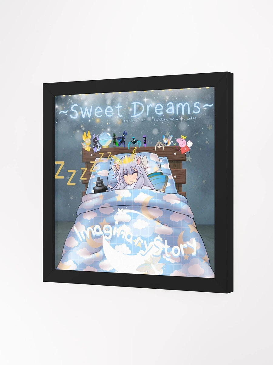 🌙☁️ImaginaryStory Sweet Dreams Framed Poster☁️🌙 product image (2)