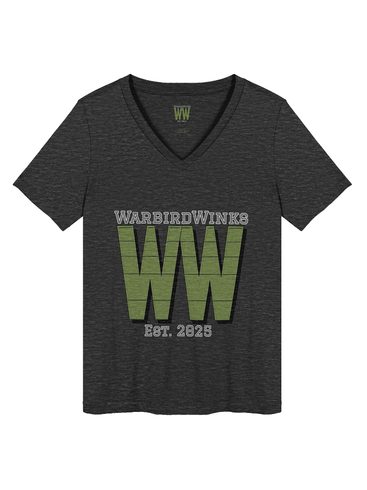 Women's Relaxed V-Neck Tee: A1 product image (2)