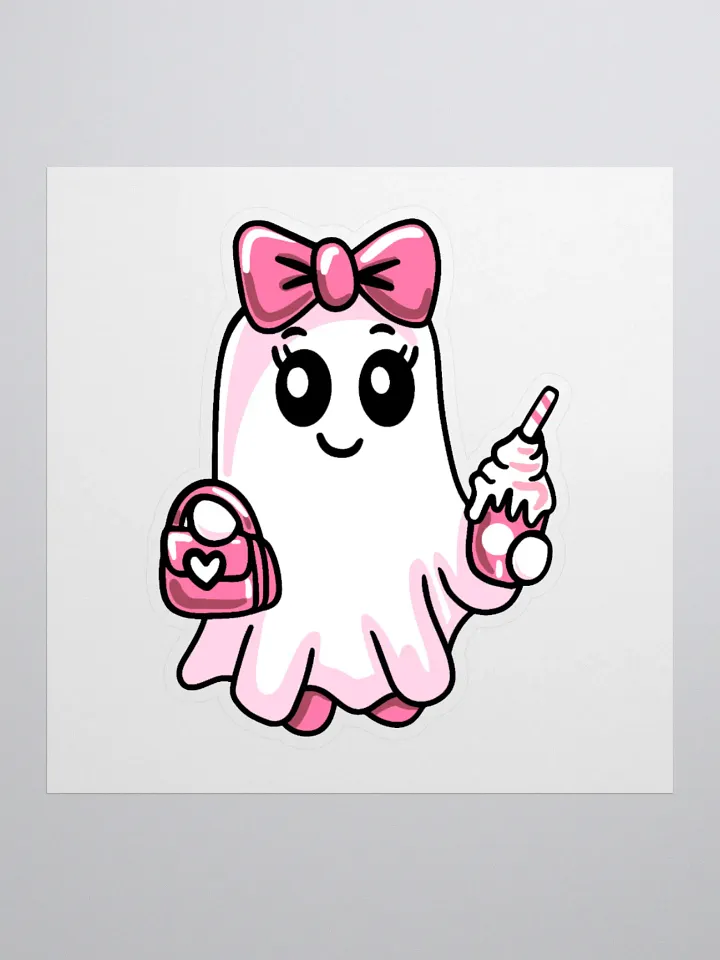 Cute Ghost Sticker product image (1)