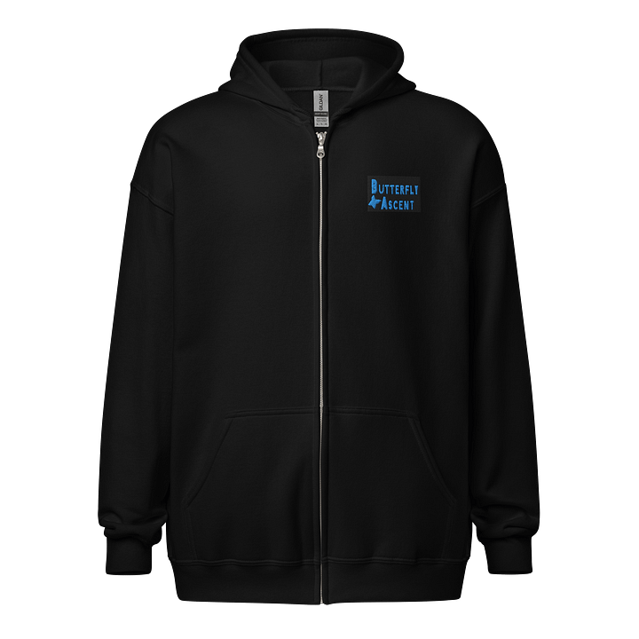 Butterfly Ascent zippered hoodie product image (1)