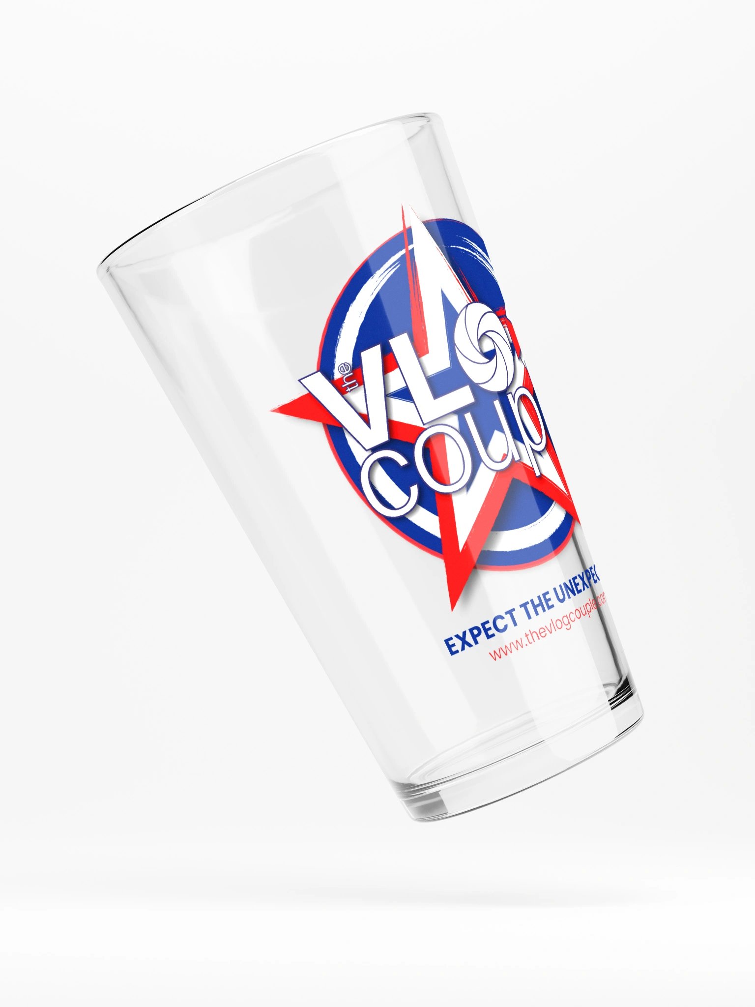 The Vlog Couple Beer Glass product image (4)