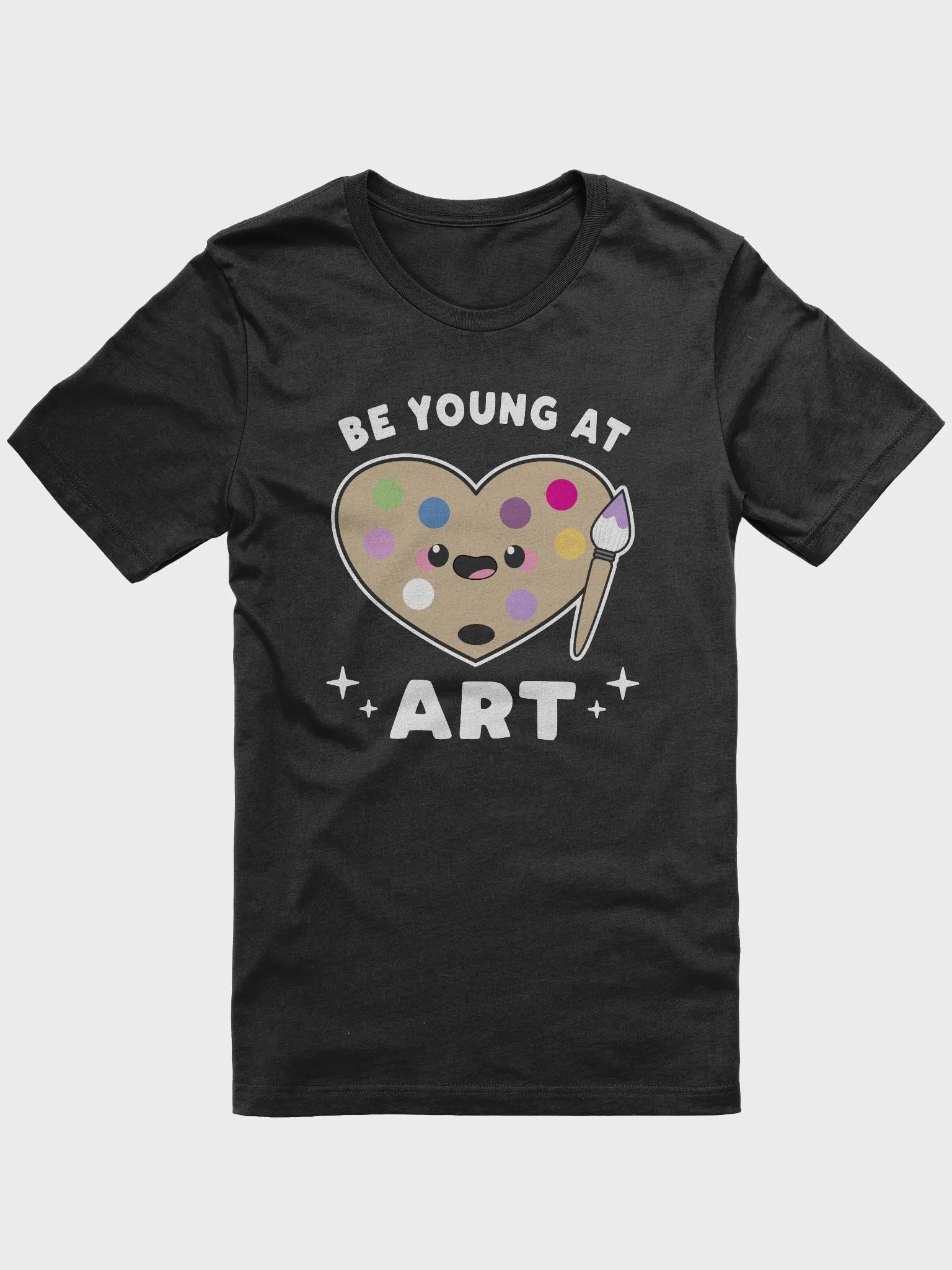 Be Young At Art Unisex Supersoft T-Shirt product image (1)