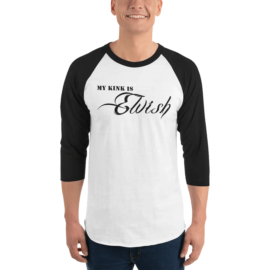 My Kink Is Elvish Raglan Sleeve Shirt product image (1)