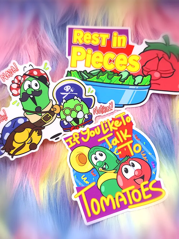 Vegetable Friends | Sticker Set product image (1)