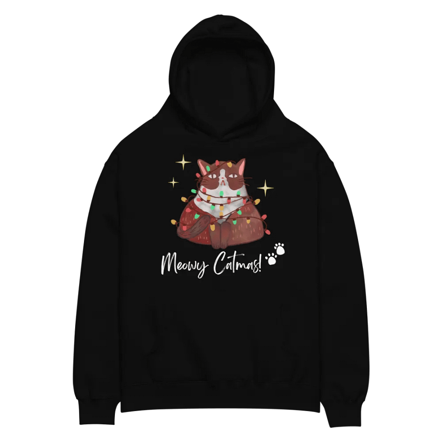Grumpy Cat Christmas Lights Oversized Hoodie product image (4)
