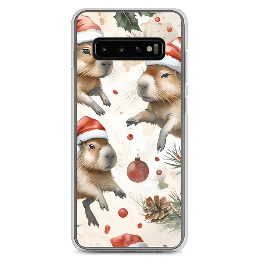 Festive Capybara Santa Hat Samsung® Case product image (7)