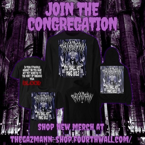 NEW POPE GAZ MERCH! Today is the day to join the congregation and look extra 🔥 so get ‘em while they’re hot— What you picking...
