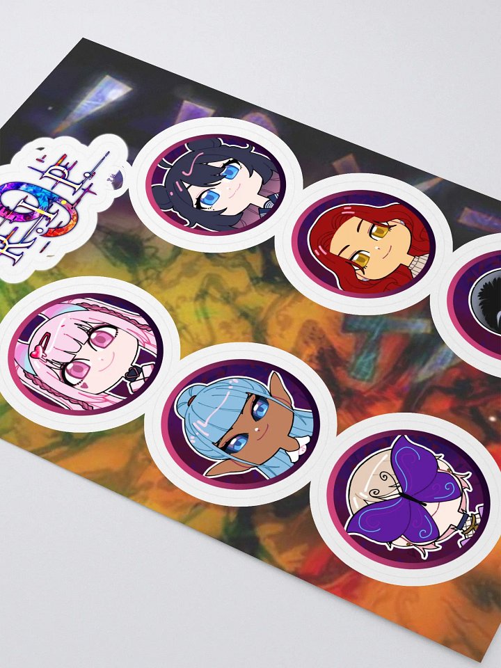 9 RIP Stickers (Side characters) product image (2)
