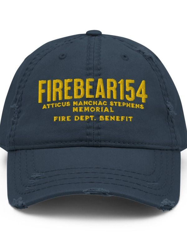 Fire Bear 154 Distressed Cap product image (1)