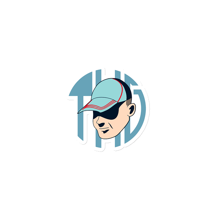 Ice Blue logo magnet product image (1)