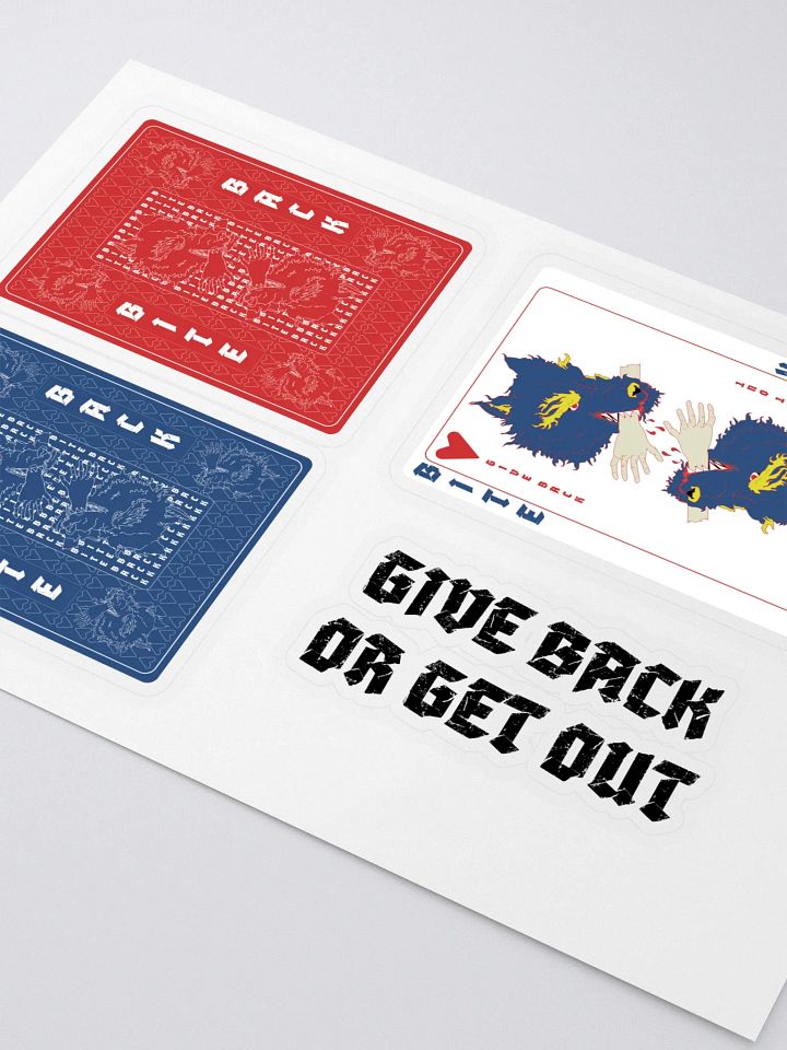 Bite Back sticker sheet 1 product image (2)