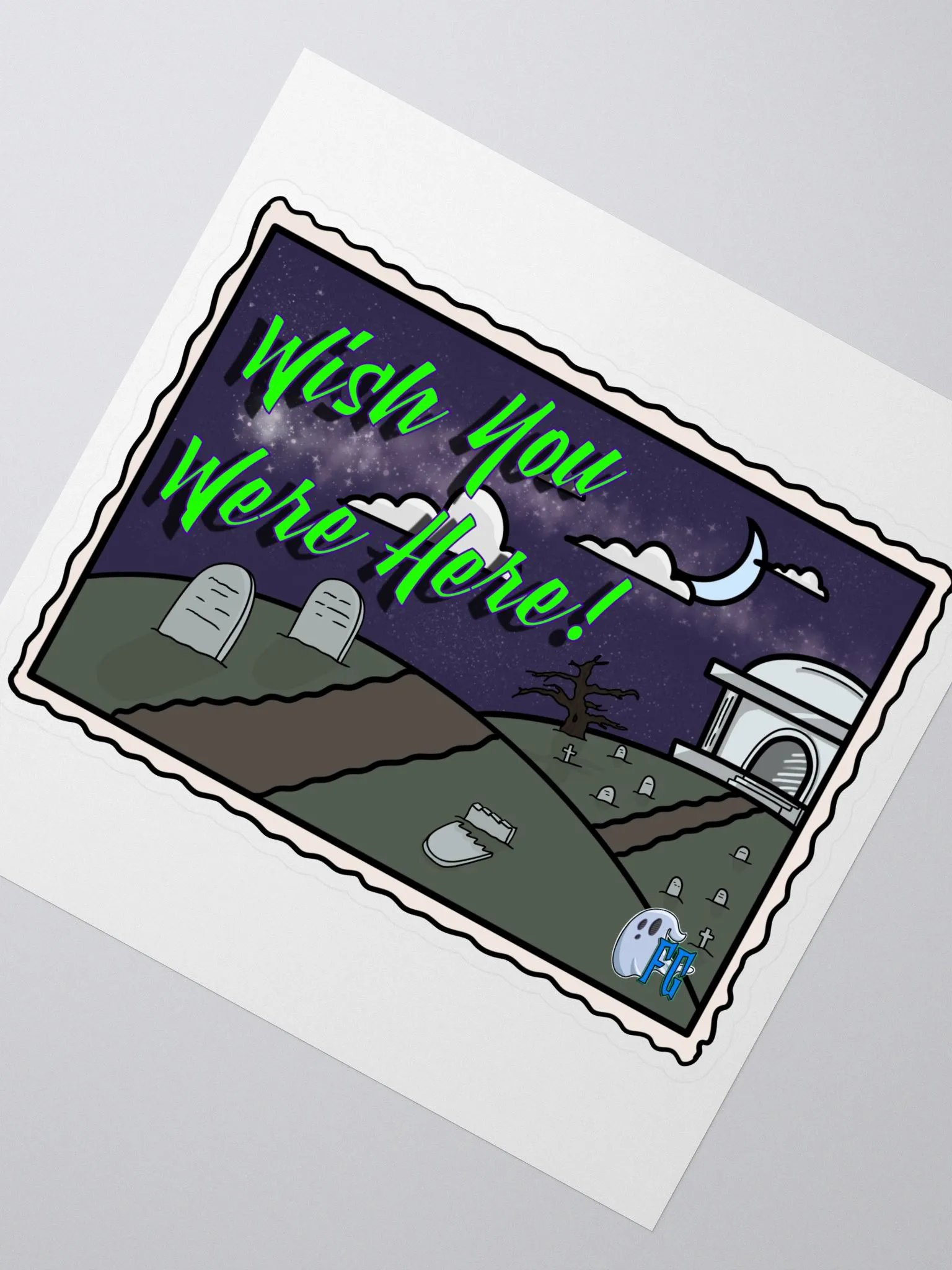 Wish You Were Here Sticker product image (2)