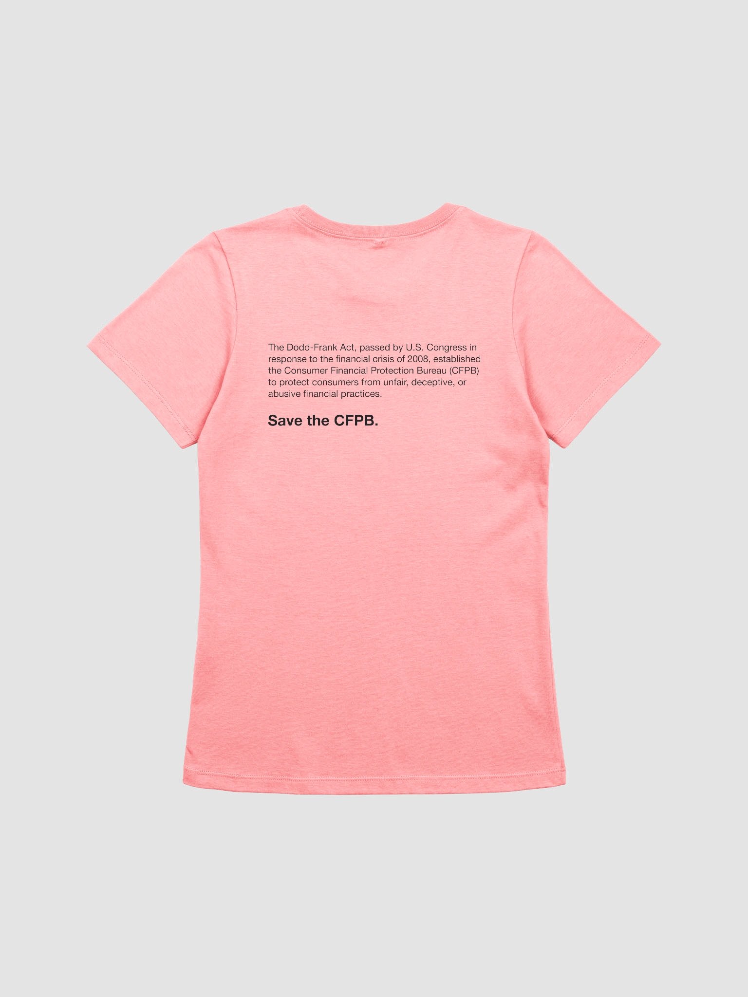 Dodd-Frank is Pretty Great Women's Cut (Black) product image (12)