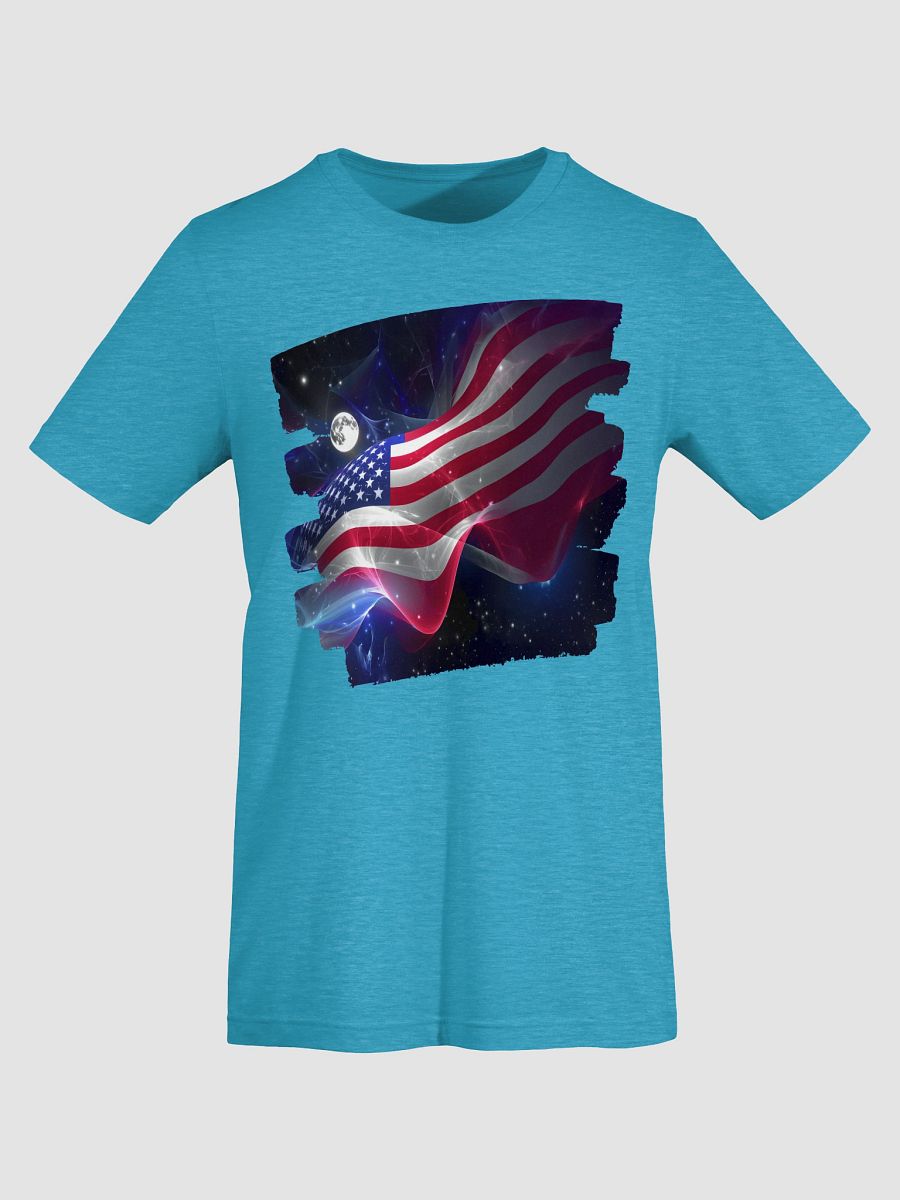 Flying High American Flag Supersoft T-Shirt product image (7)