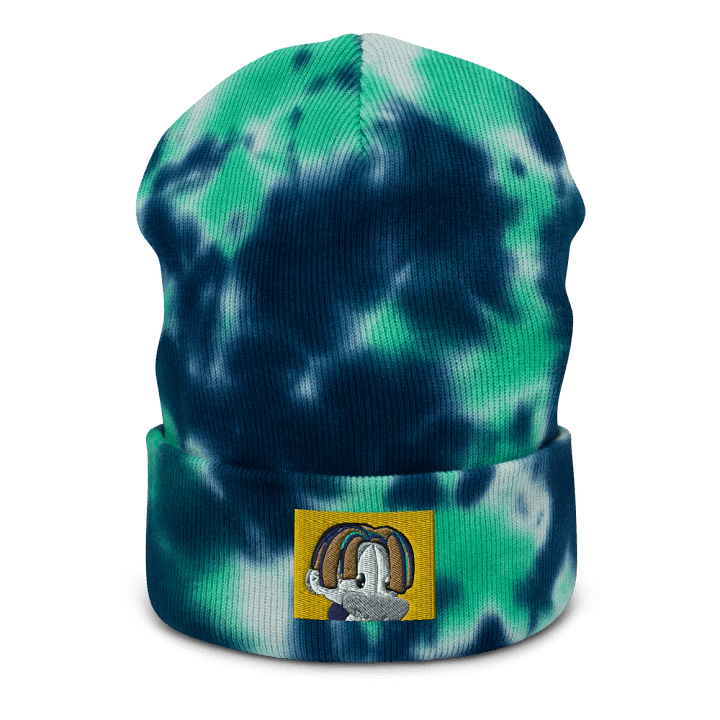 bacon tie-dye beanie product image (1)