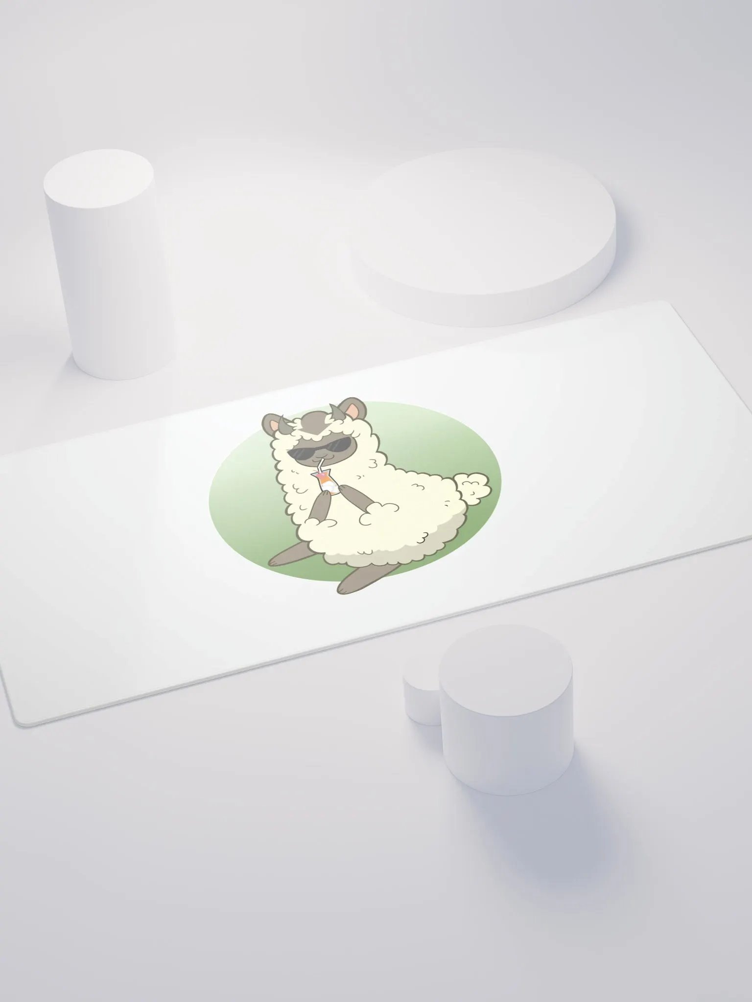 appa the alpaca mouse pad large product image (4)