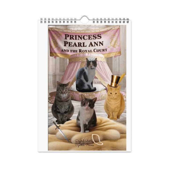 Princess Pearl Ann and the Royal Court 2025 Calendar product image (1)