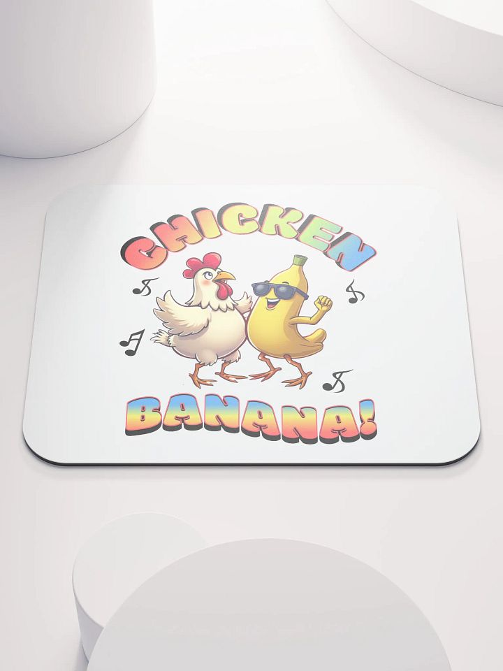 Chicken Banana Dancing Groovy Mouse Pad product image (2)