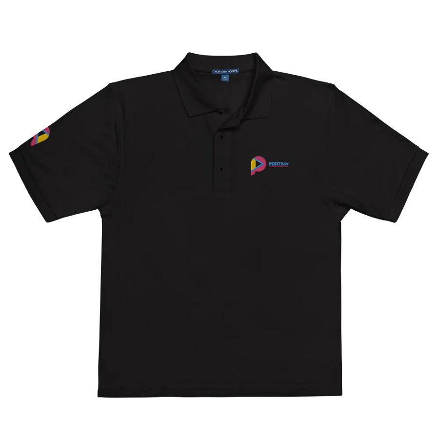 PODTV.tv Embroidered Polo Shirt product image (6)