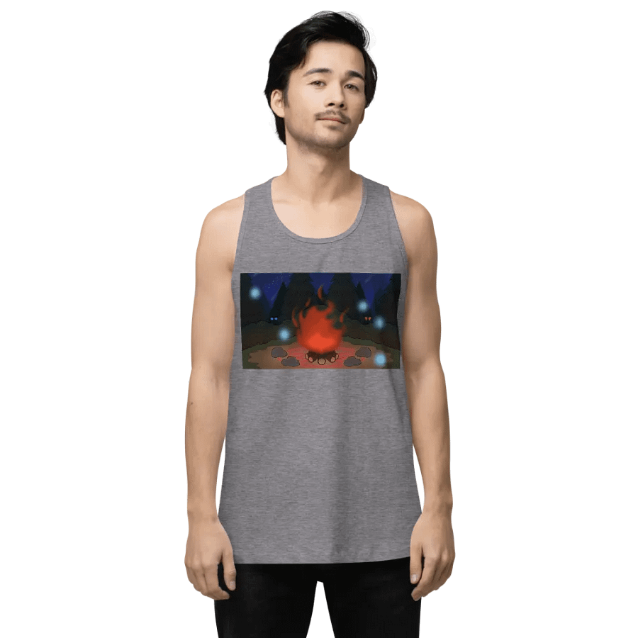 Men's Premium Tank Top - Cryptid Summoning Circle - Full product image (1)