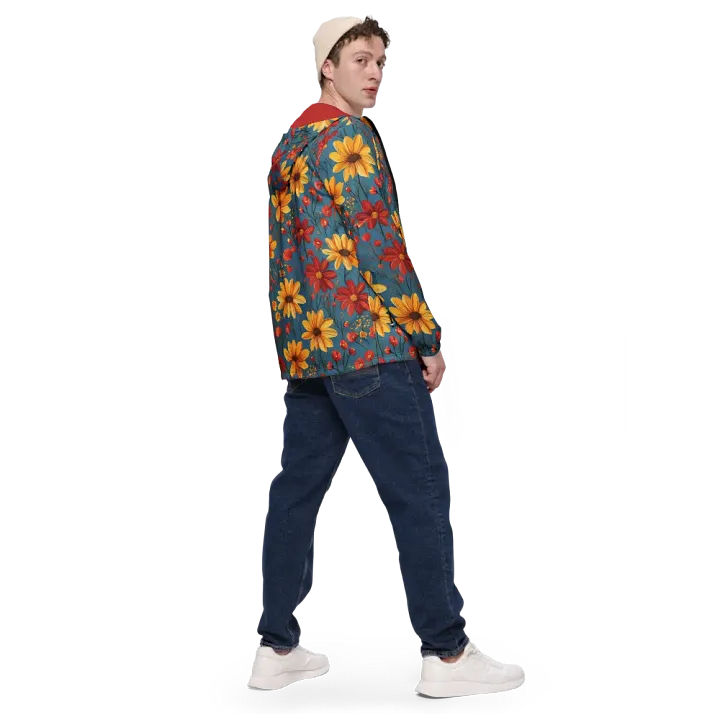Carmine Breeze All-Over Windbreaker product image (1)