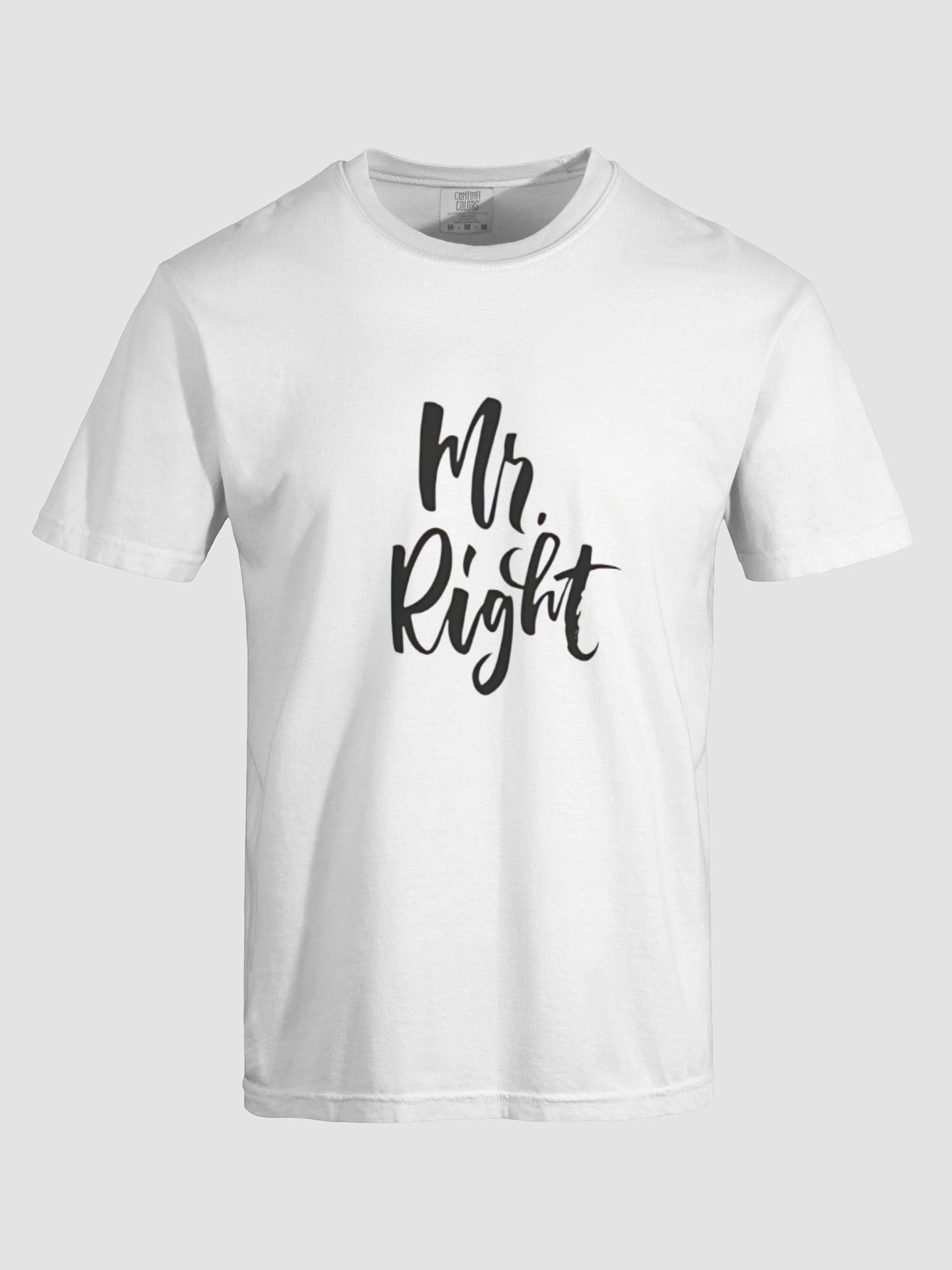 Mr. Right Signature T-shirt product image (7)