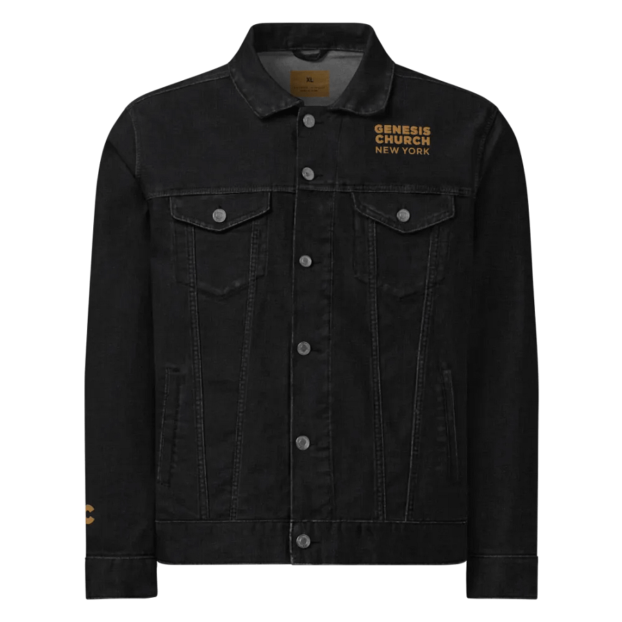 Genesis Embroidered Denim Jacket product image (1)