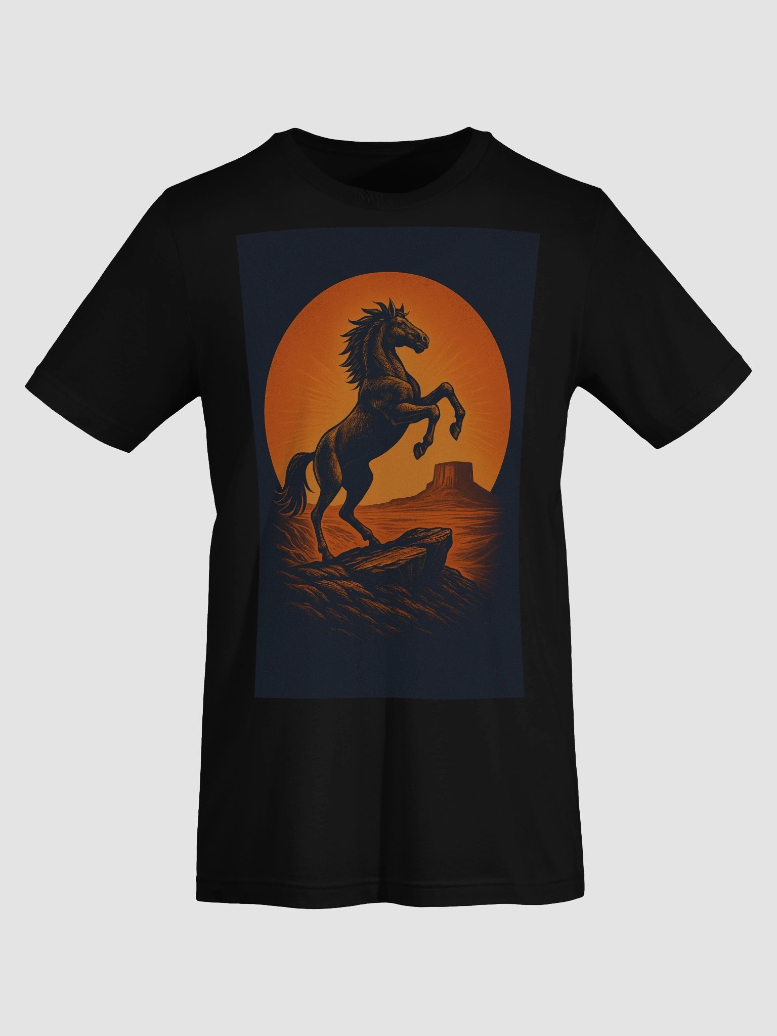 WILD HORSE IN SUNSET product image (7)