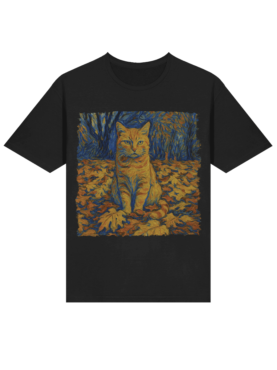 Autumn Feline Cat T-Shirt product image (25)
