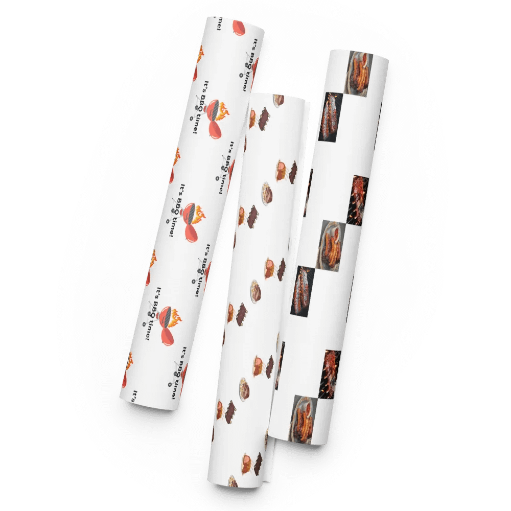 It's BBQ time Wrapping Paper product image (5)