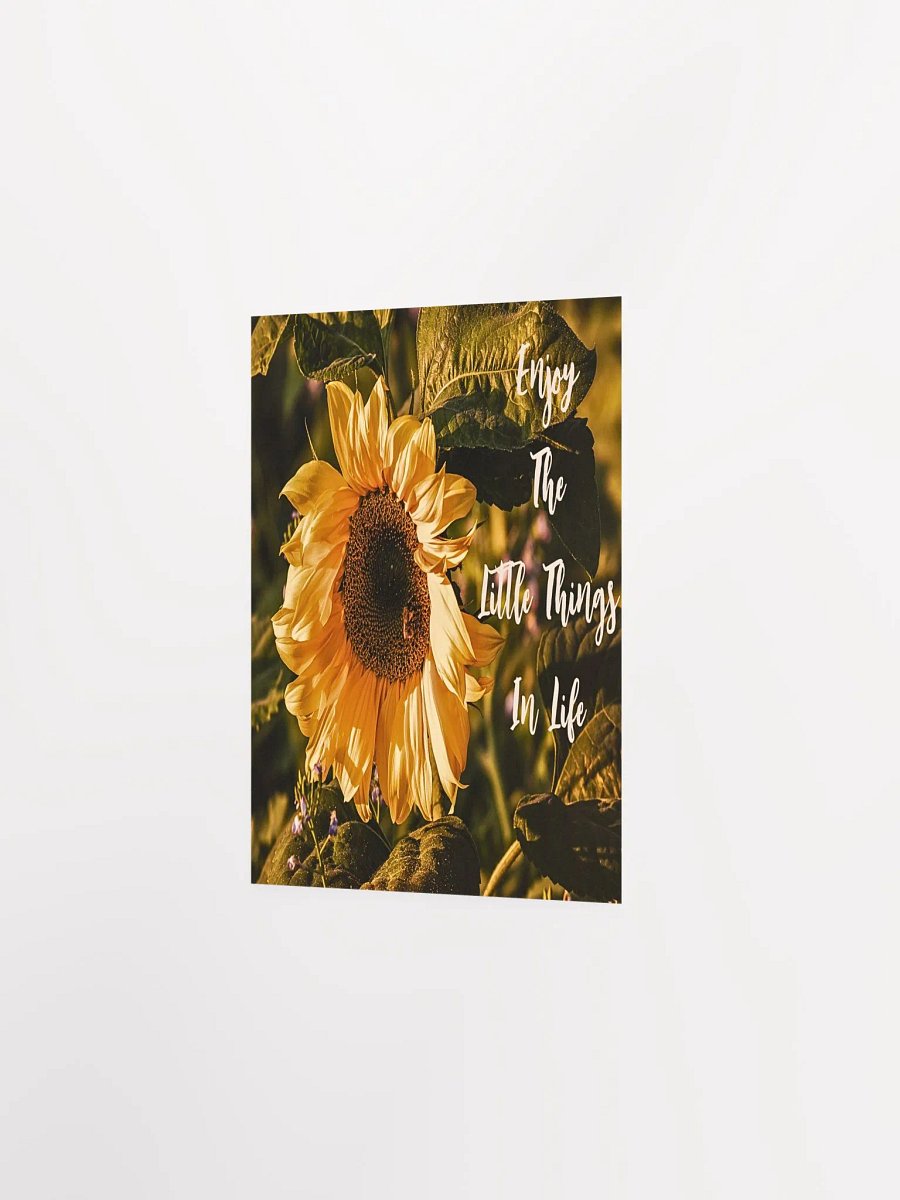Golden Hour Sunflower Poster product image (5)