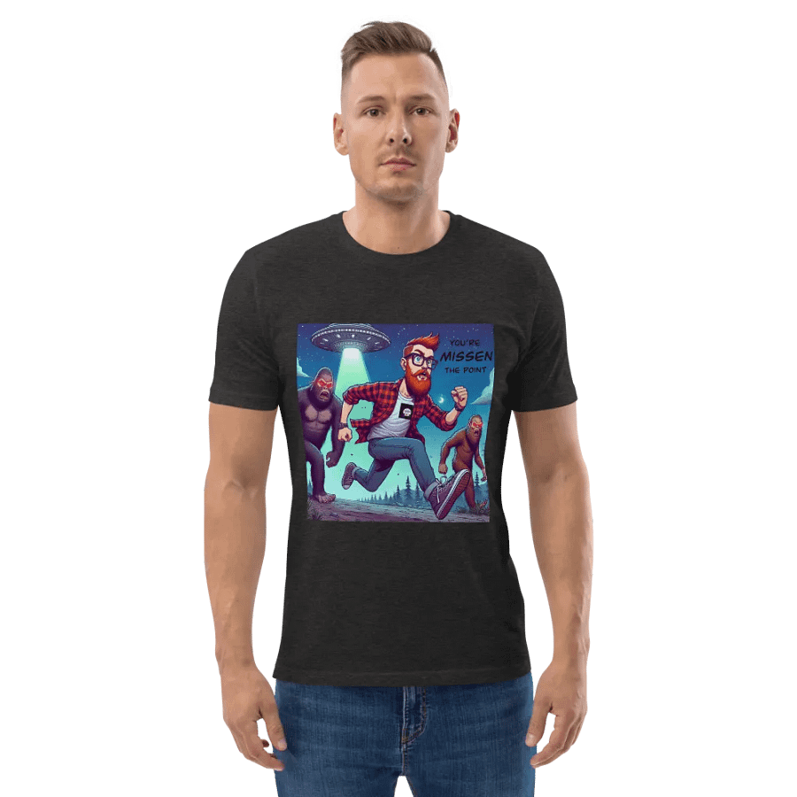 You're Missen the Point (New Logo) - Organic Cotton Short Sleeve T-Shirt product image (2)