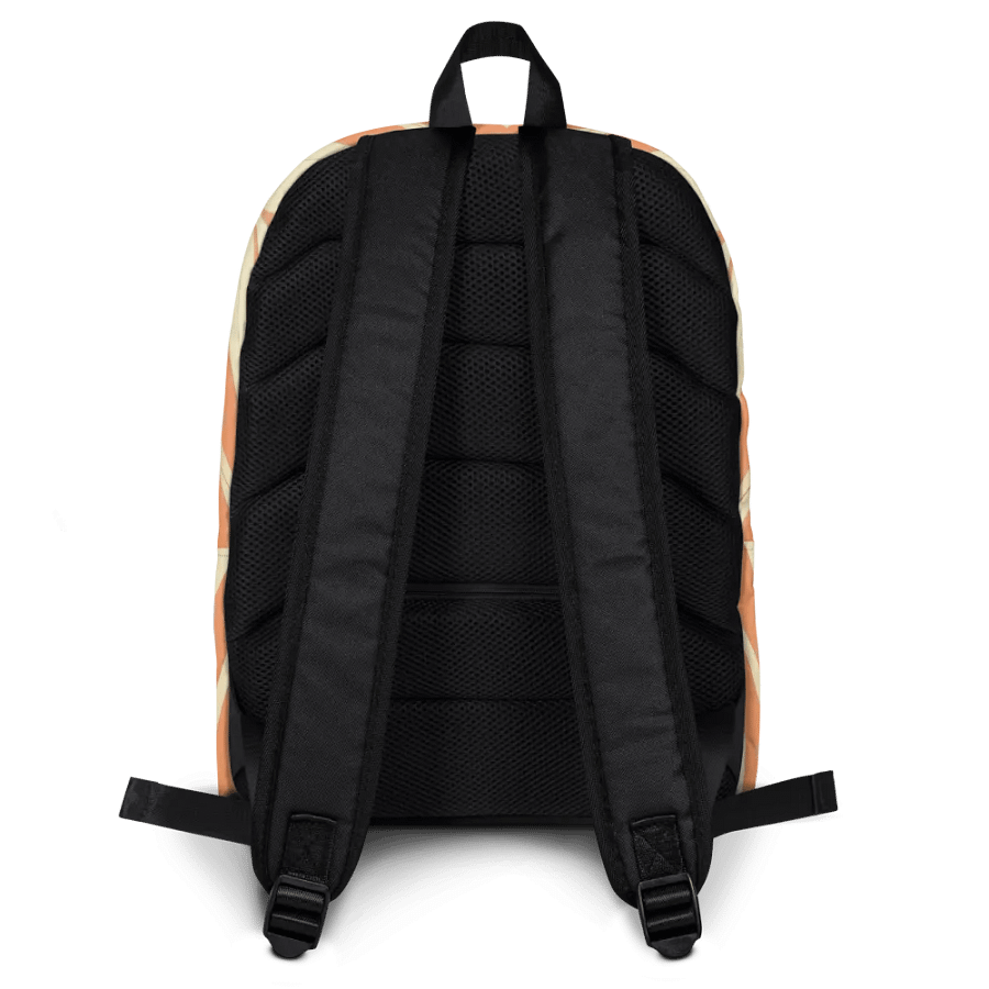 Ornate Peach All-Over Backpack product image (8)