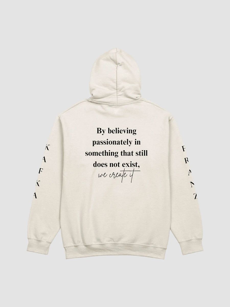 By Believing Passionately Hoodie – Motivational Quote Hoodie for Dreamers and Creators | Cozy & Inspirational product image (3)