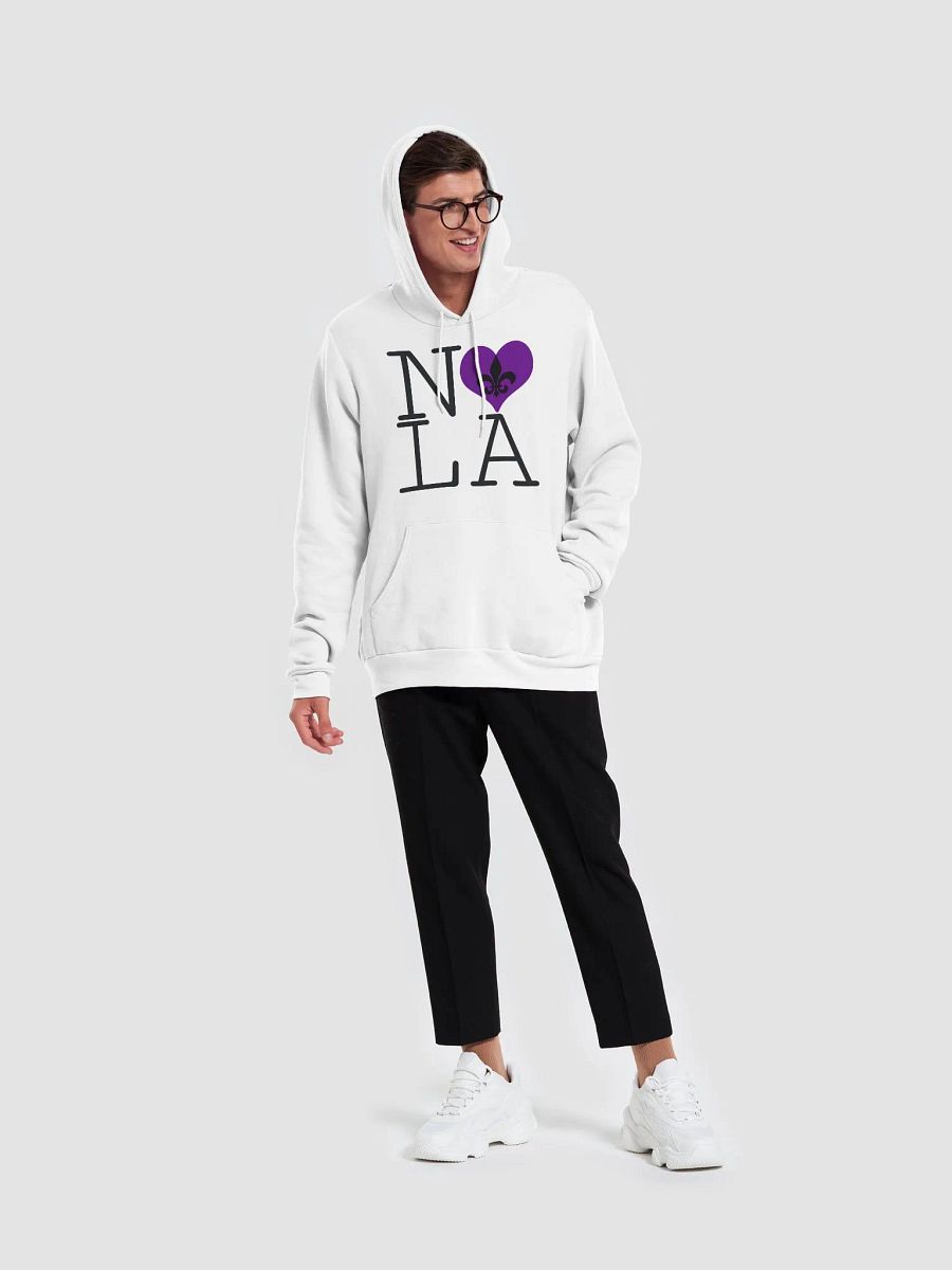 I LOVE NOLA **SUPERSOFT BIGSHOT HOODIE** (PURPLE HEART) product image (19)