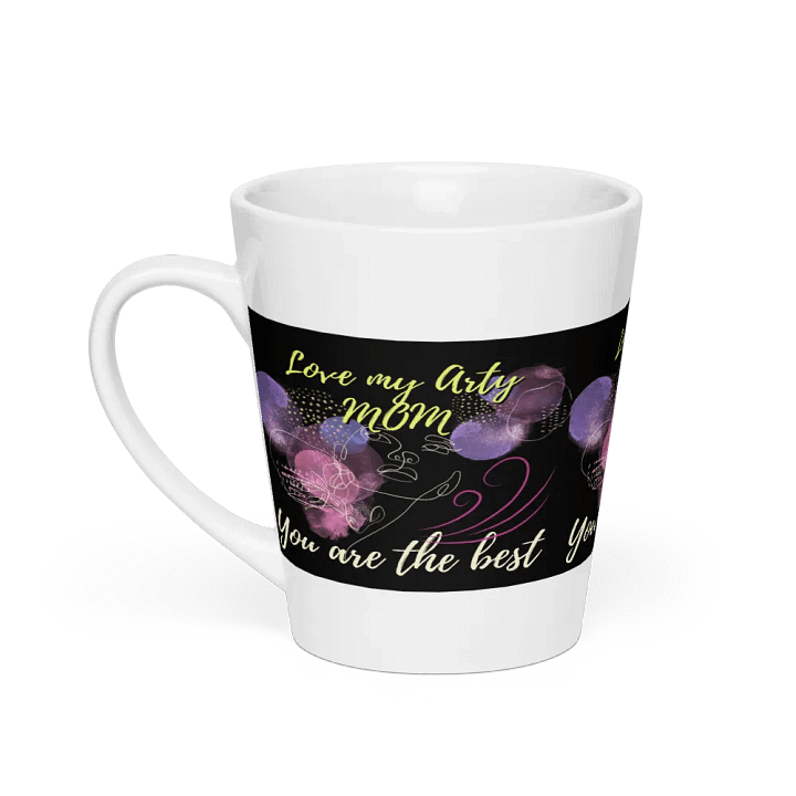 Artsy Mom Love Latte Mug gift for mothersday for mom product image (1)