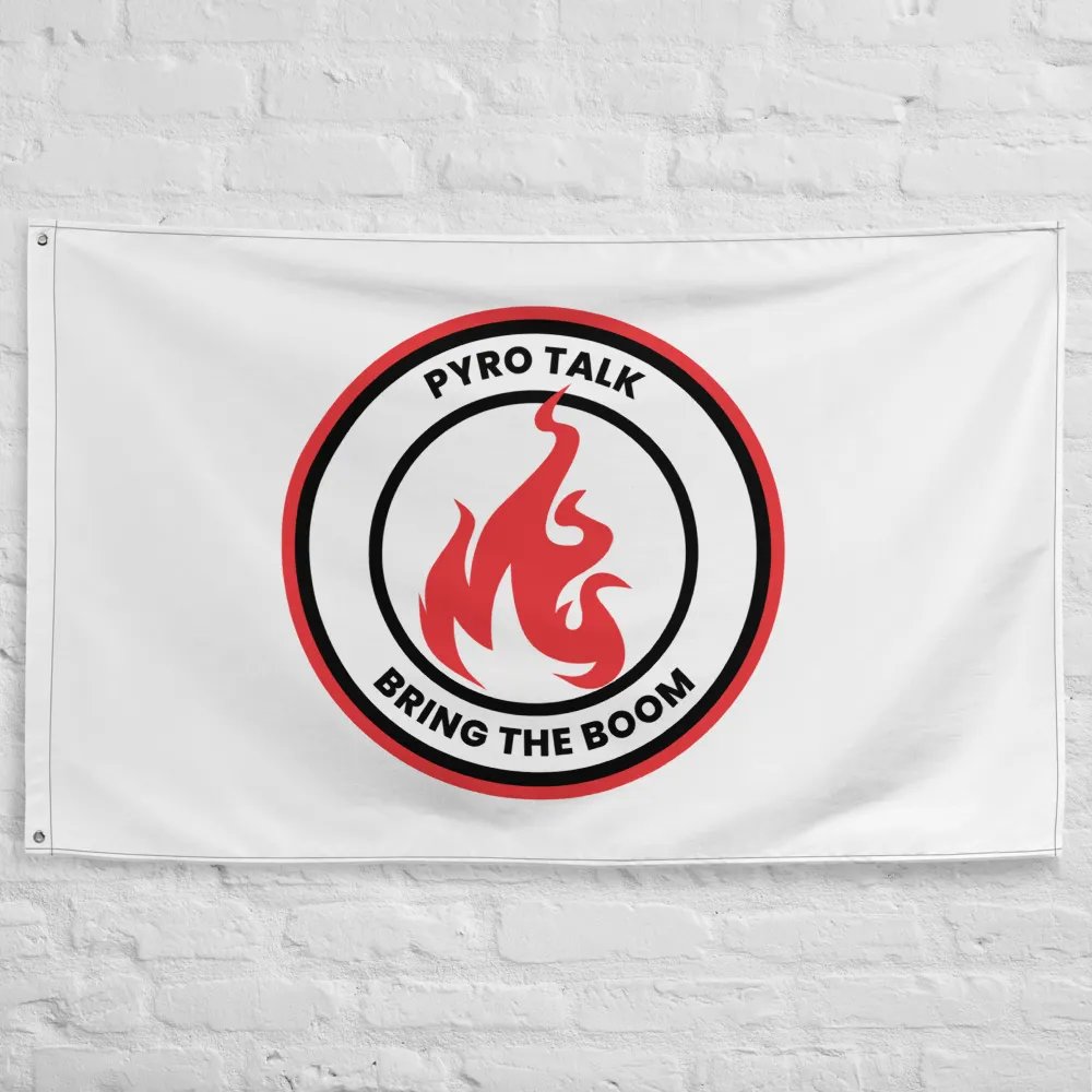 PyroTalk Logo Flag product image (10)
