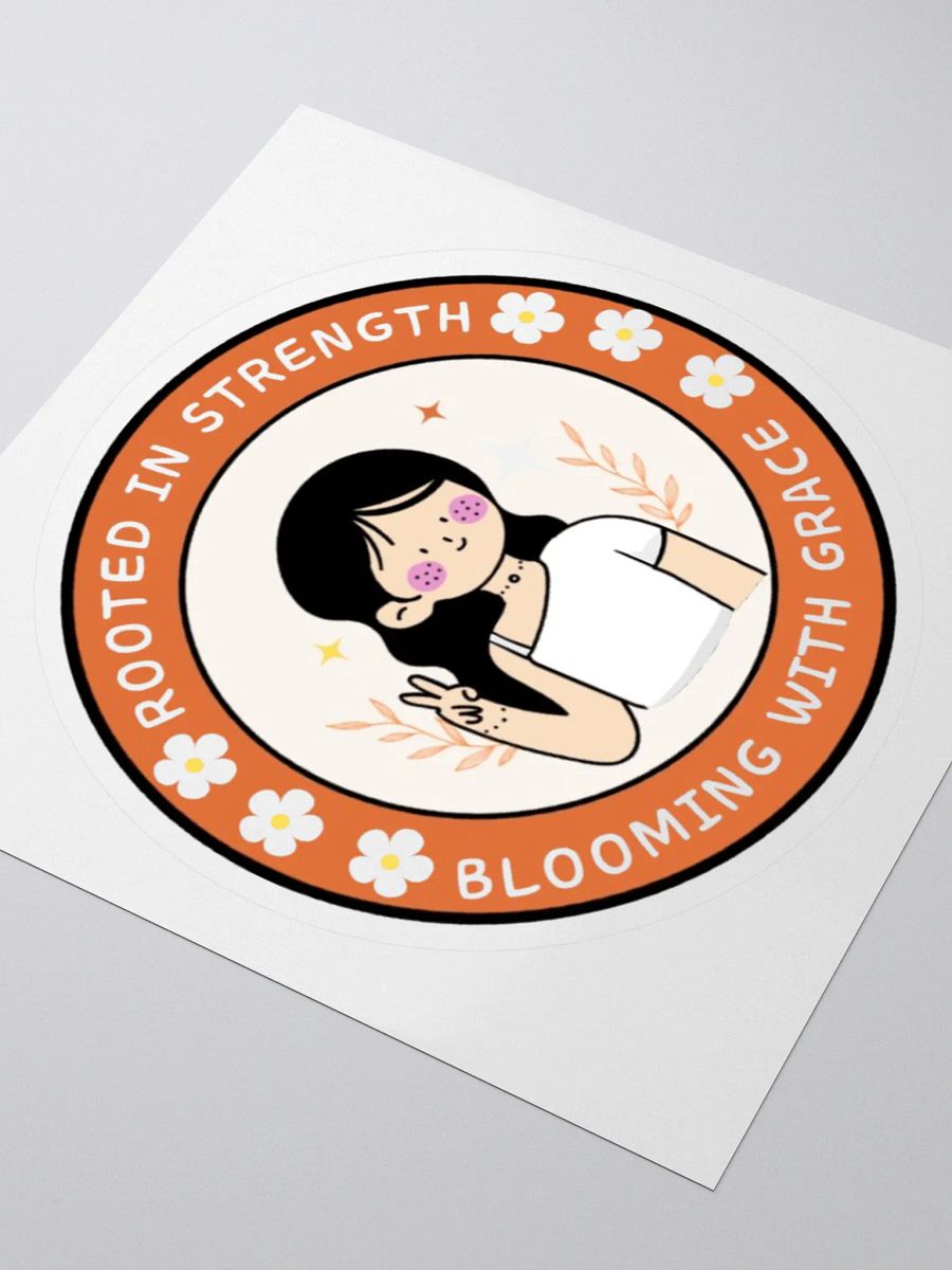 Rooted in Strength Kiss Cut Stickers product image (3)