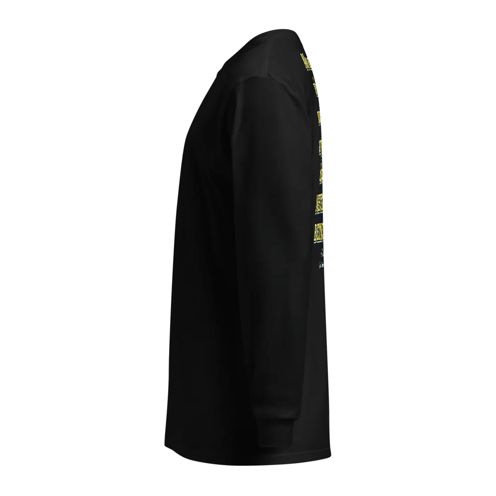 Heavyweight Long Sleeve Shirt [Quote 4] | Garment-Dyed, Unisex product image (3)