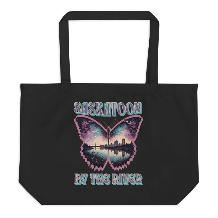 Saskatoon By The River Reflections Organic Tote product image (1)