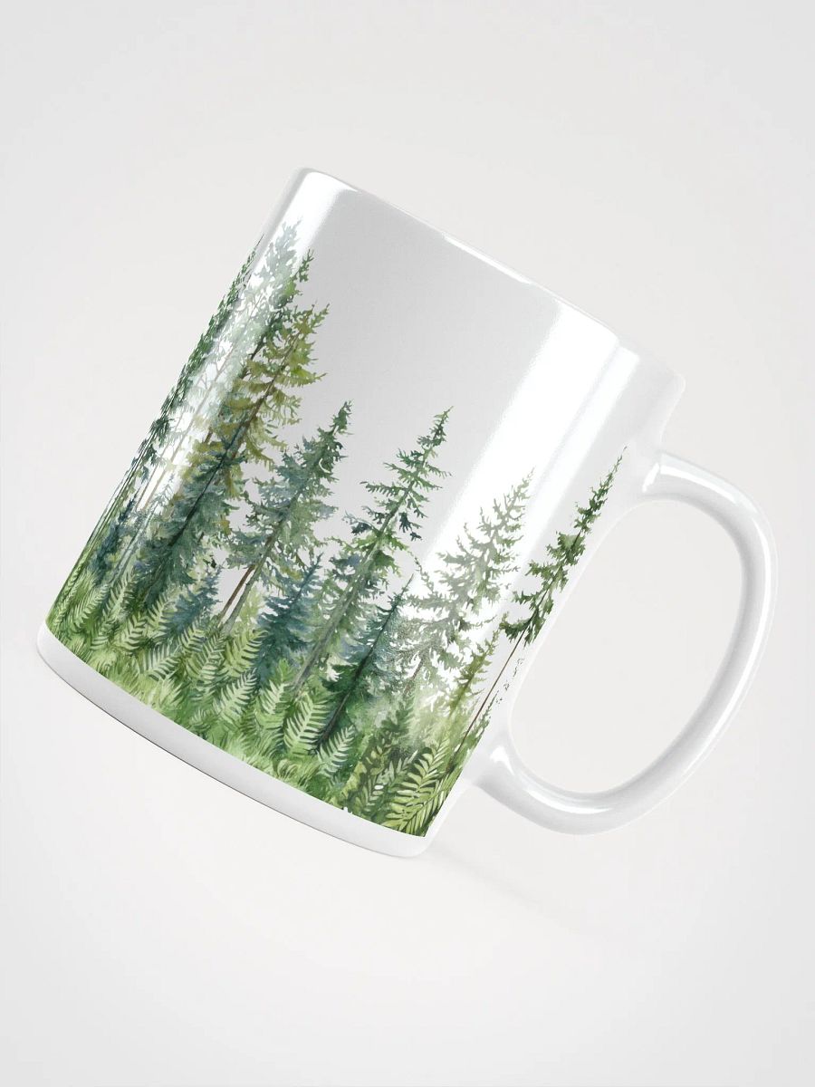 Enchanted Forest White Glossy Mug product image (5)