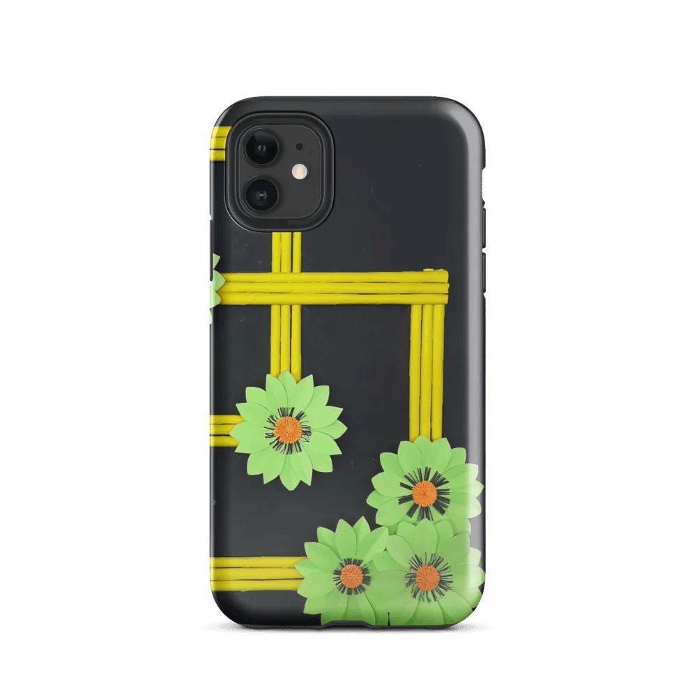 Geometric Bloom iPhone Tough Case product image (47)