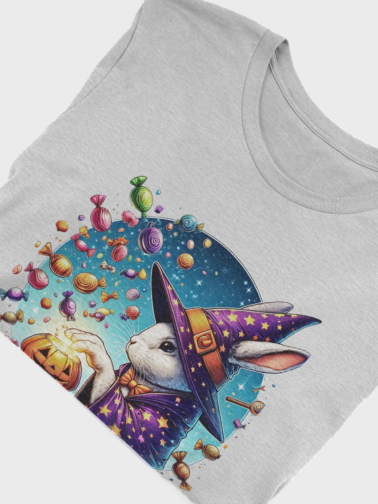 Whimsical Wizard Rabbit T-Shirt product image (30)