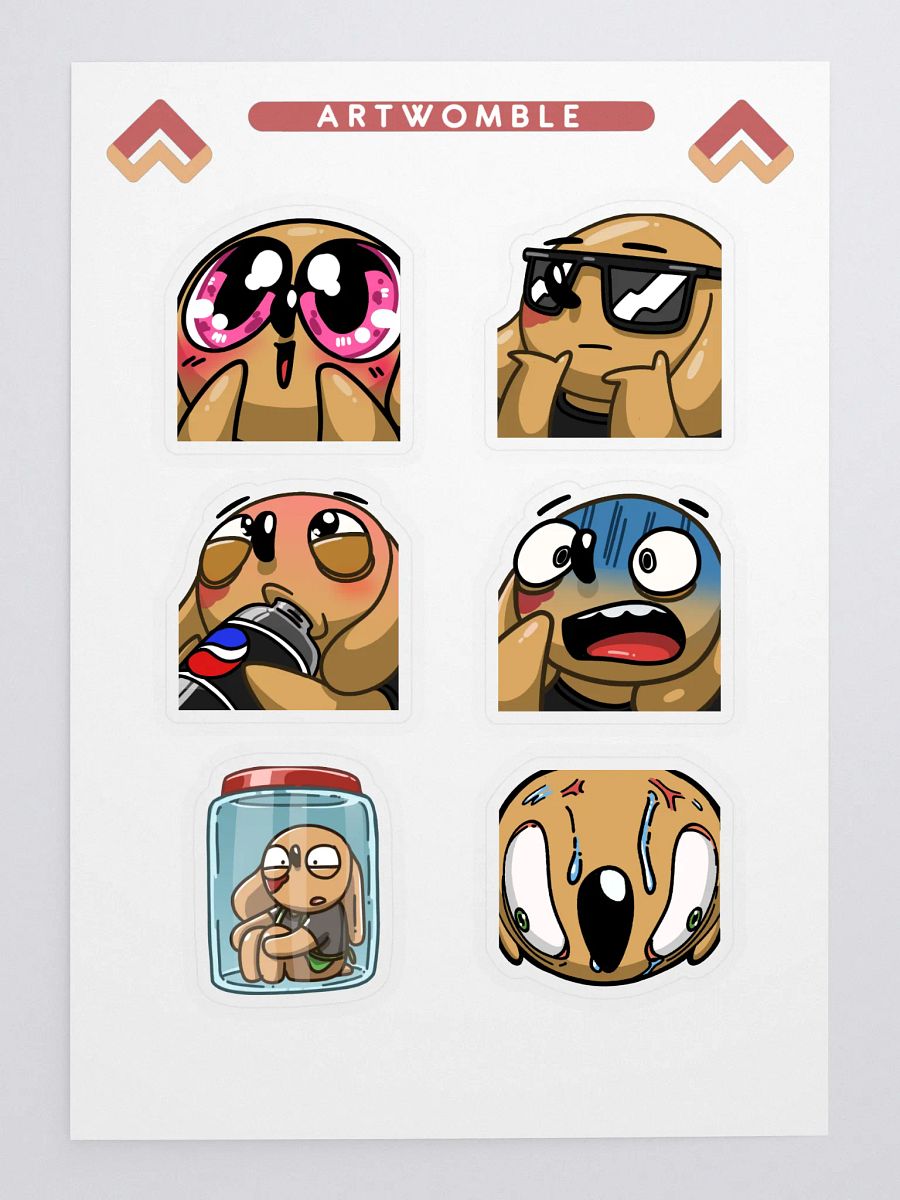 Artwomble Emote Stickers - Page 2 product image (3)