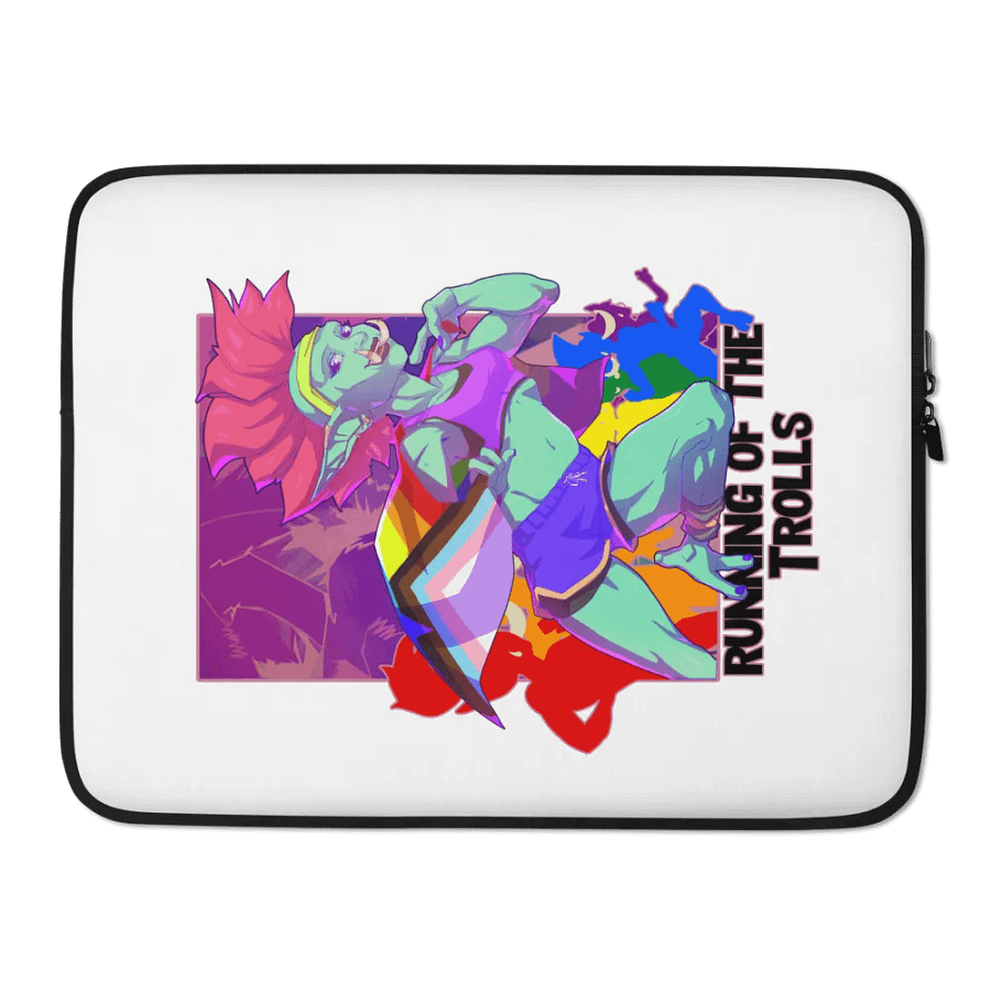 Troll Racer 15' Laptop Sleeve - by Eggu product image (1)