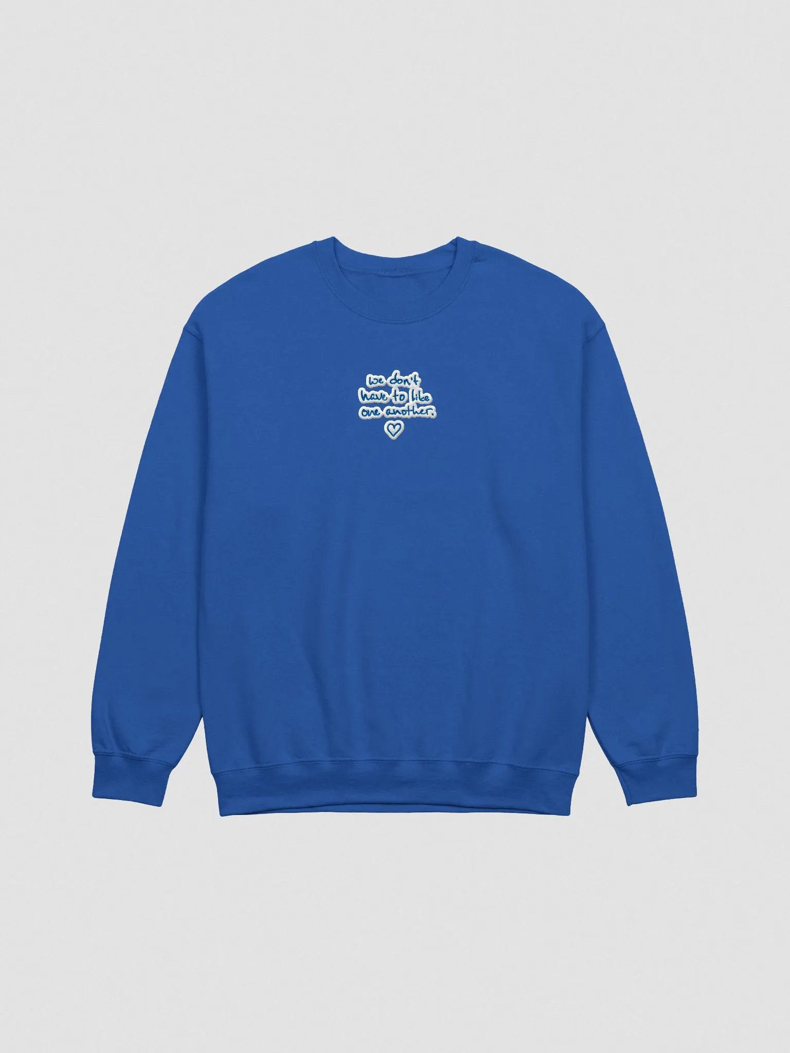 ONE ANOTHER (royal bubble design) embroidered crewneck product image (4)
