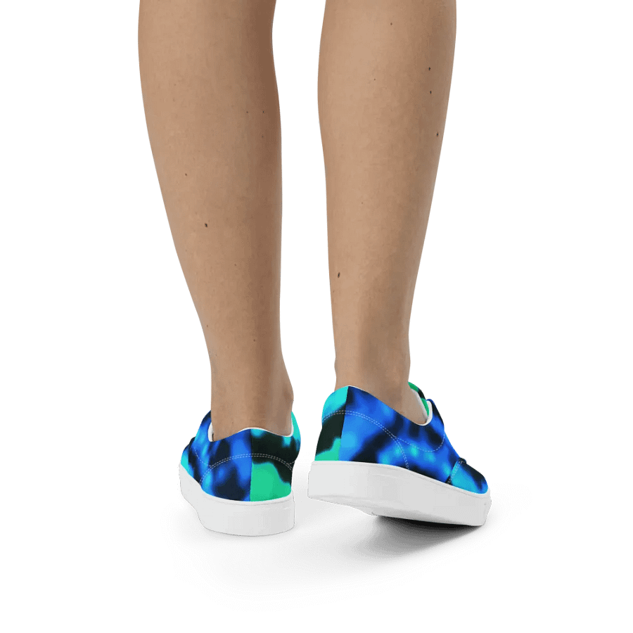 Blue moon splash canvas shoes (womens) product image (4)